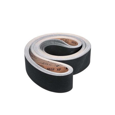 3M Cloth Belt 461F, P180 Xf-Weight, 4 In X 132 In, Sine-Lok, Single-Flex 7010360630
